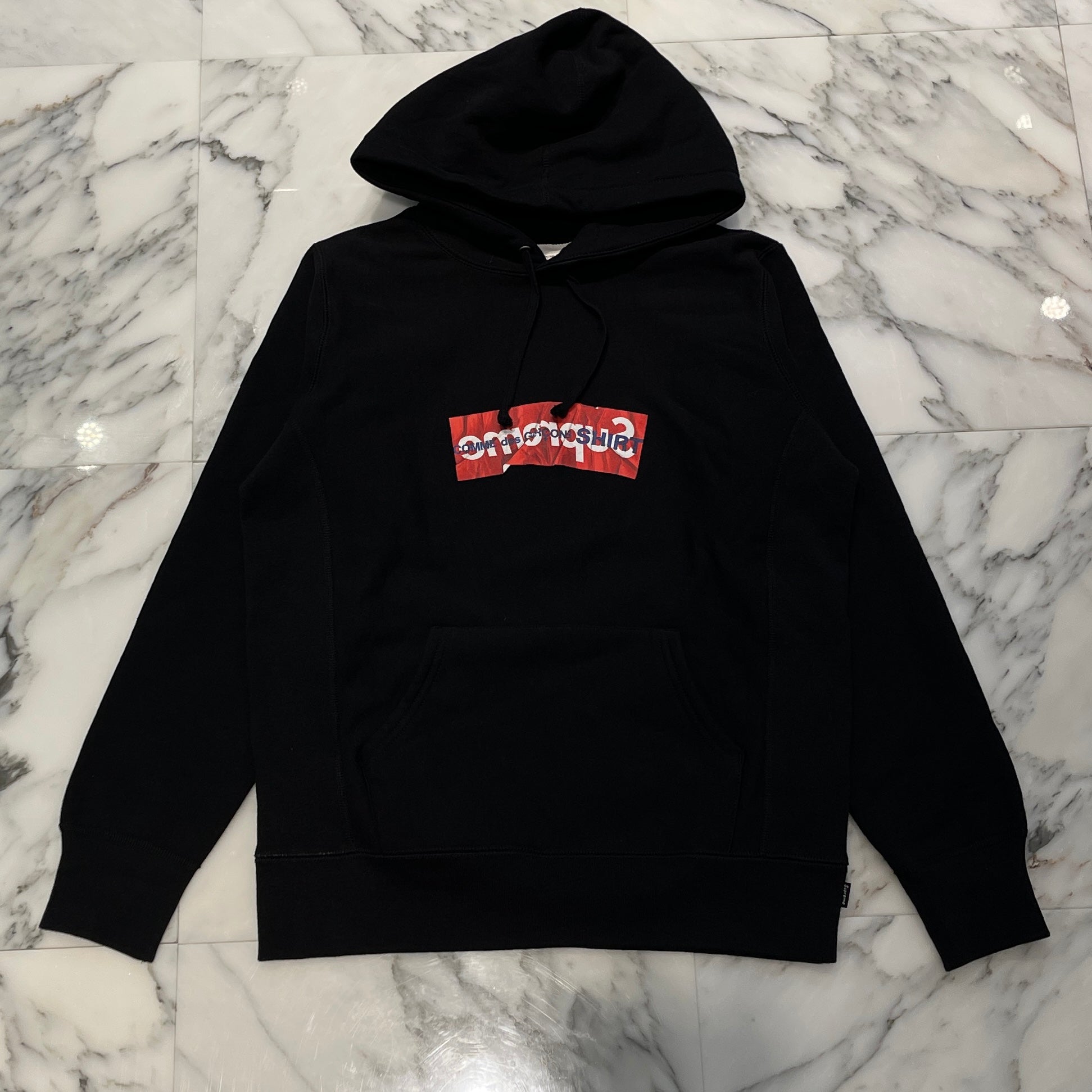 Supreme × Comme Des Garcons 2017SS Box Logo Hoodie Size S シュプリーム × コムデギャルソン ボックスロゴ フーディー サイズS